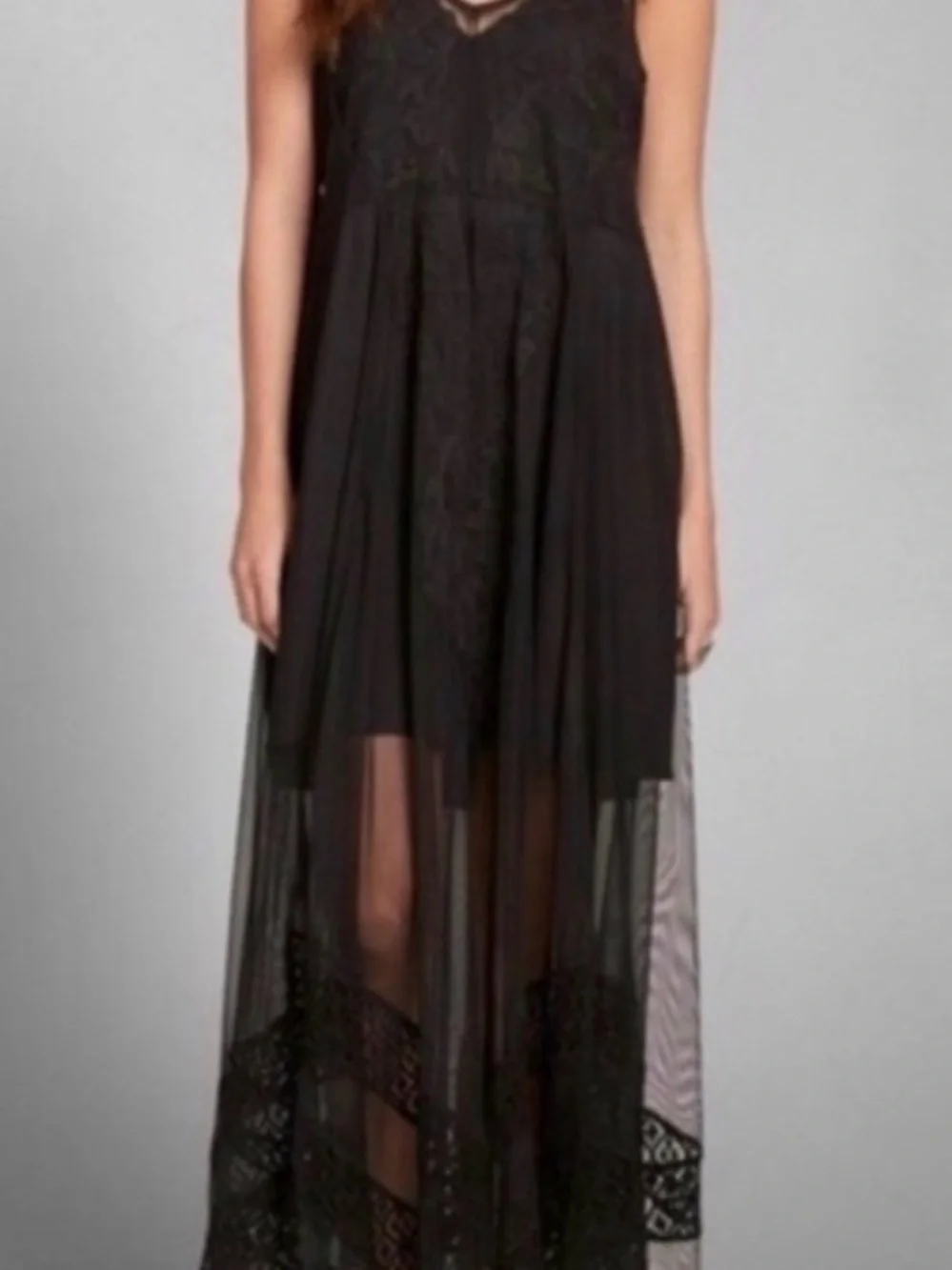 abercrombie lace maxi dress abercrombie and fitch lace maxi dress cream M